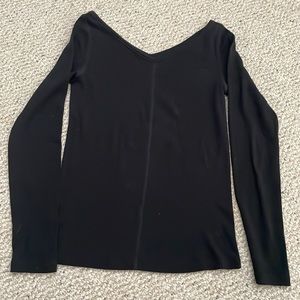 Everlane V neck top